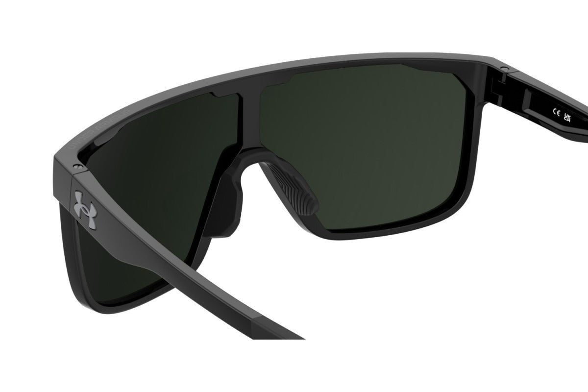 Under Armour Lentes de Sol, Marco Negro, Espejo Rosa — Caballero