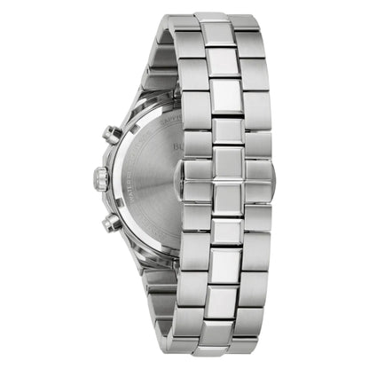Bulova Classic Prestige Gris Guilloche, Cronógrafo — Unisex