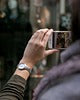 Bulova Sutton Caratula Plata, Índices Azules — Caballero