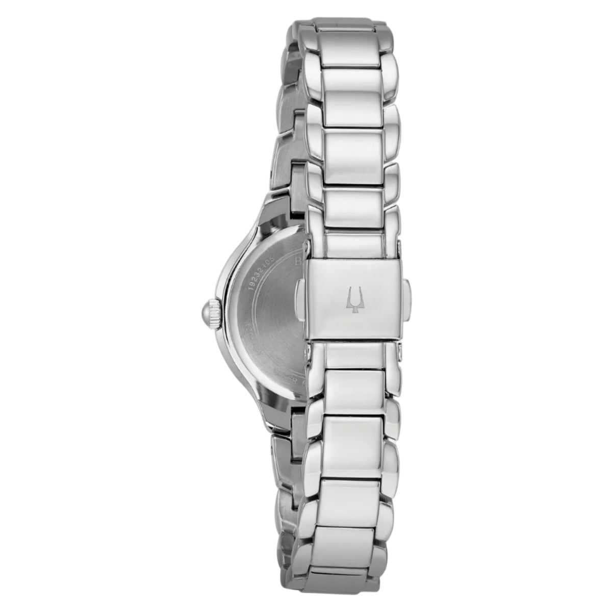 Bulova Sutton Caratula Plata, Índices Azules — Caballero