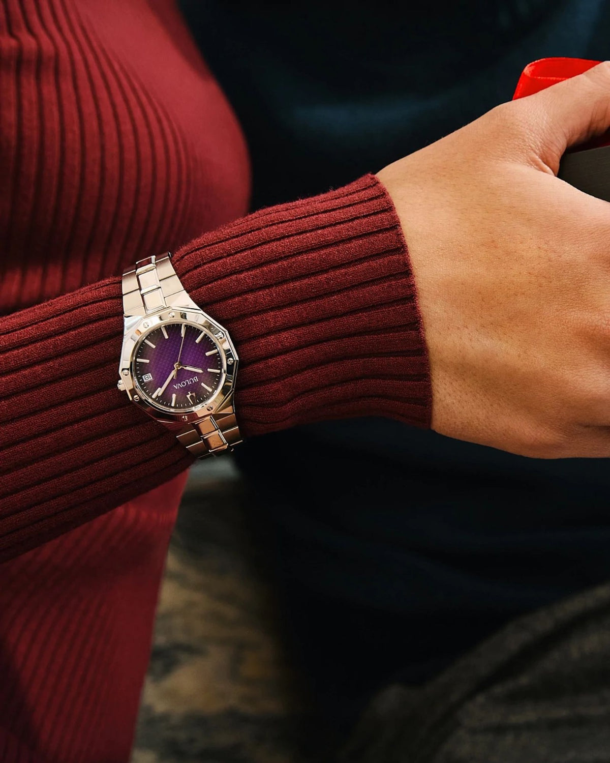 Bulova Classic Prestige Violeta — Dama