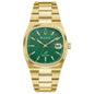 Bulova Super Seville PVD Dorado, Carátula Verde — Caballero