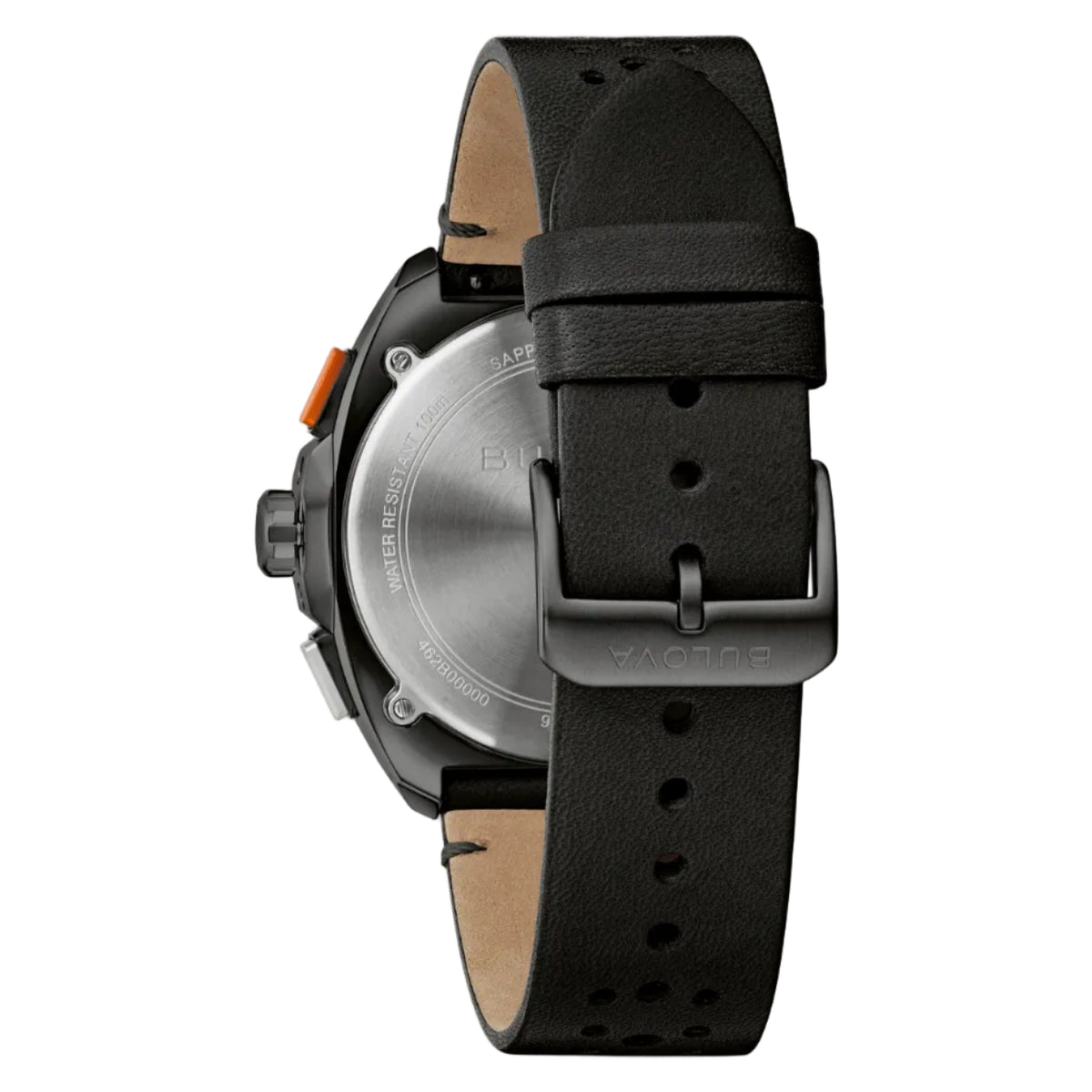 Bulova Racer PVD Negro, Cronógrafo — Caballero