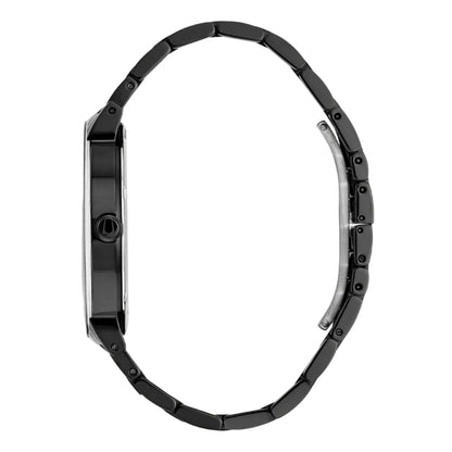 Bulova Modern PVD Negro, Diamantes — Caballero