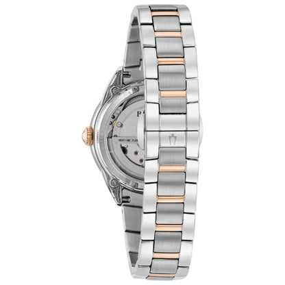 Bulova Sutton Automático Madre Perla, PVD Rosa — Caballero