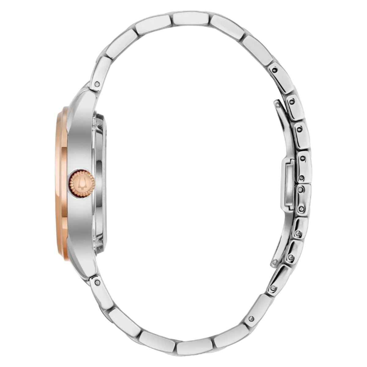 Bulova Sutton Automático Madre Perla, PVD Rosa — Caballero