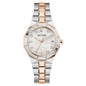 Bulova Classic Prestige Madre Perla, PVD Rosa, Diamantes — Dama