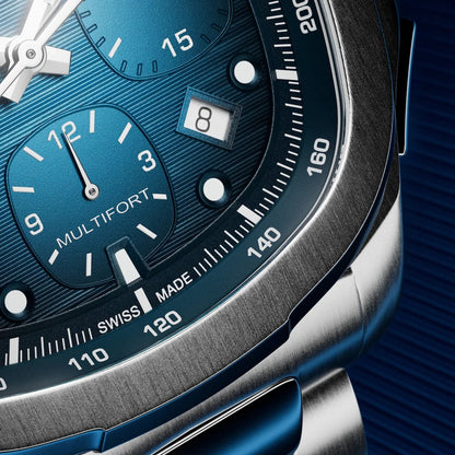 Mido Multifort TV Chronograph Degradado Azul — Caballero