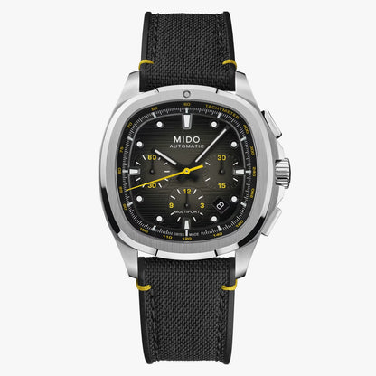 Mido Multifort TV Chronograph Degradado Negro — Caballero