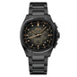 Mido Multifort TV Chronograph PVD Negro, Degradado Azul — Caballero