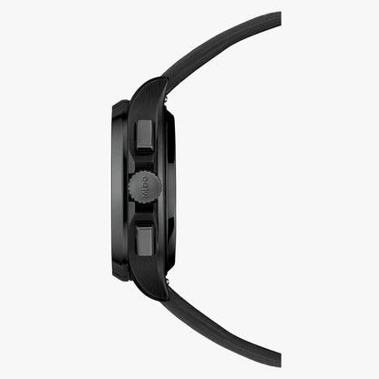 Mido Multifort TV Chronograph PVD Negro, Degradado Azul — Caballero