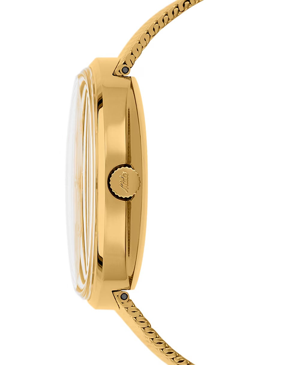 Mido Commander PVD Dorado, Carátula Dorada — Caballero