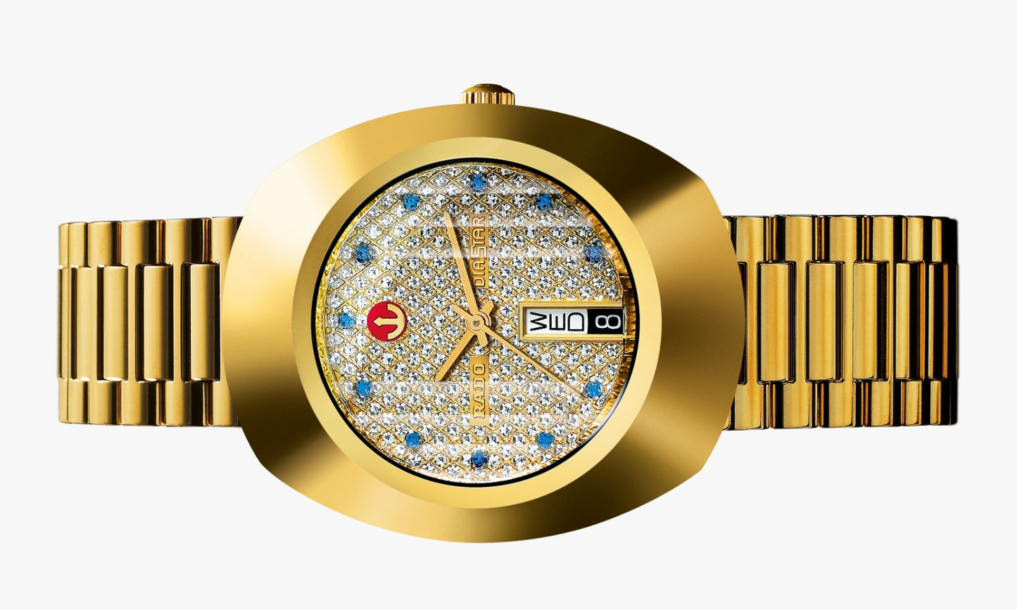 Rado The Original Automatic PVD Dorado, Lluvia de Estrellas — Caballero