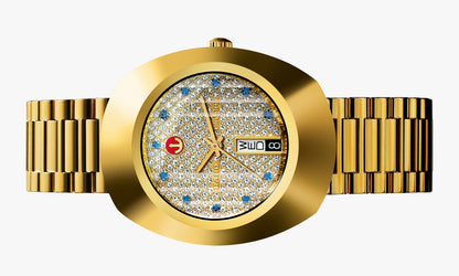 Rado The Original Automatic PVD Dorado, Lluvia de Estrellas — Caballero