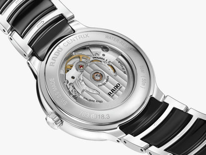 Rado Centrix Diamonds Carátula Negra — Caballero