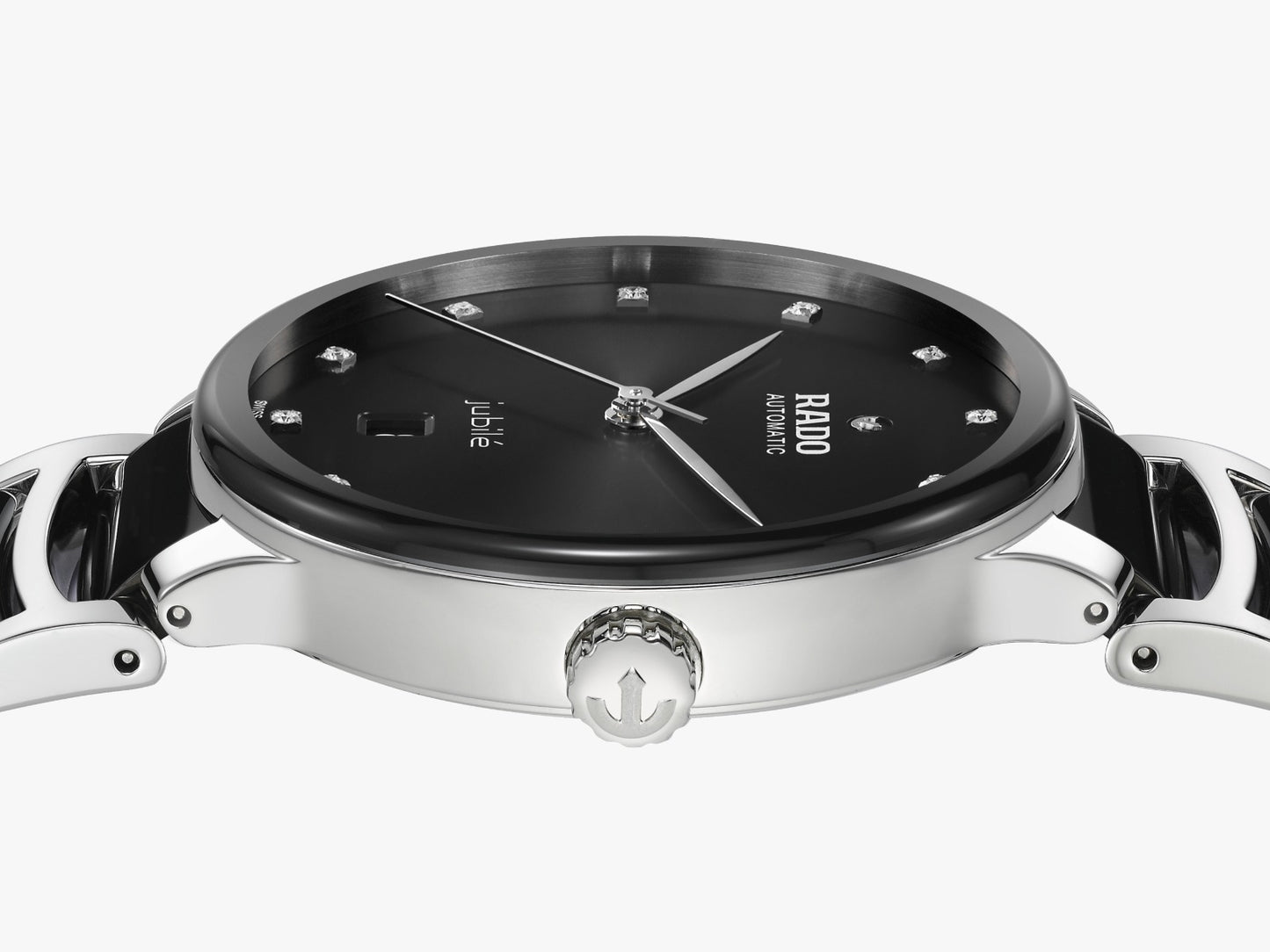 Rado Centrix Diamonds Carátula Negra — Caballero
