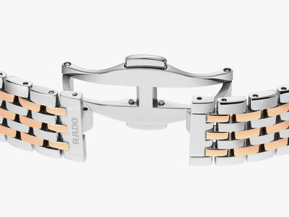 Rado Florence Classic Diamonds PVD Rosa, Carátula Beige — Dama