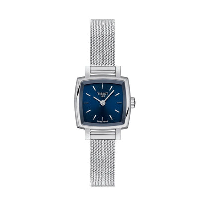 Tissot Lovely Square, Carátula Azul — Dama
