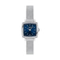 Tissot Lovely Square, Carátula Azul — Dama