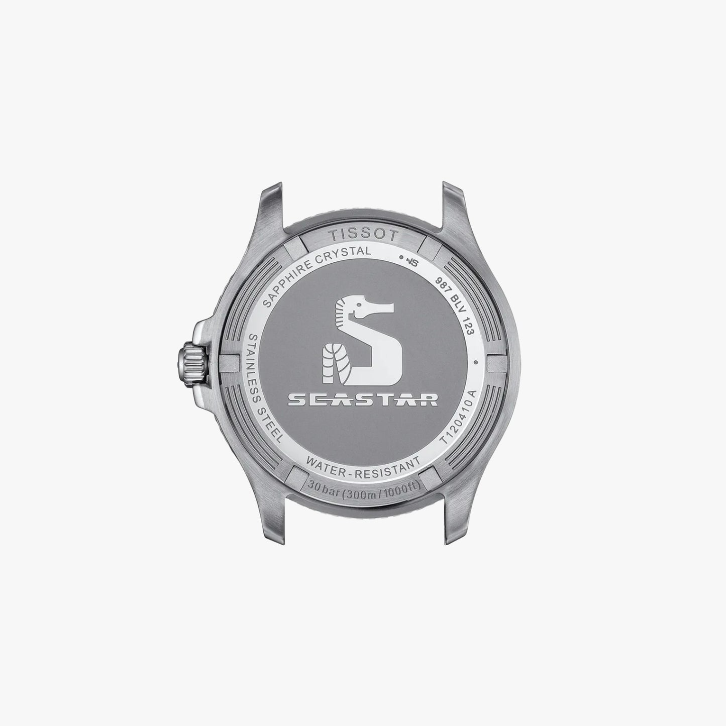 Tissot Seastar 1000, Carátula Negra — Caballero