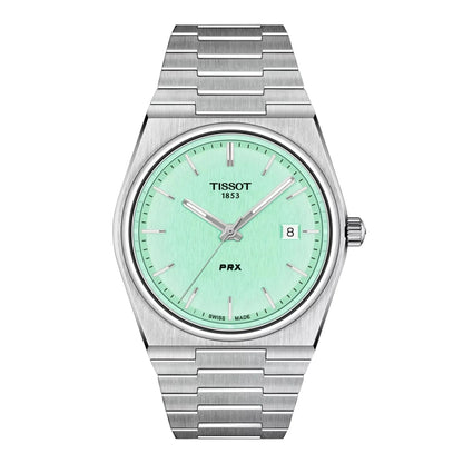 Tissot PRX, Carátula Verde Claro — Caballero