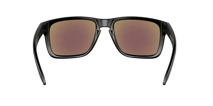 Oakley Lentes de Sol, Marco Negro Pulido, Espejo Sapphire — Unisex