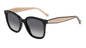 Carolina Herrera Lentes de Sol, Marco Negro/Rosa — Dama
