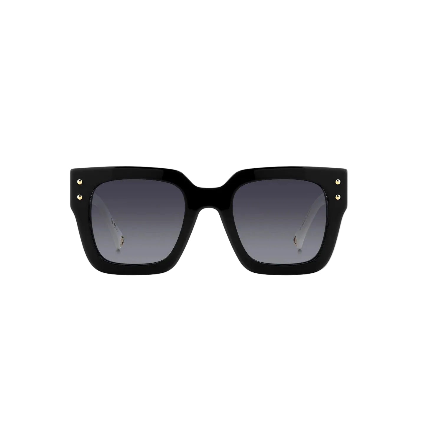 Carolina Herrera Lentes de Sol, Marco Negro/Blanco — Dama