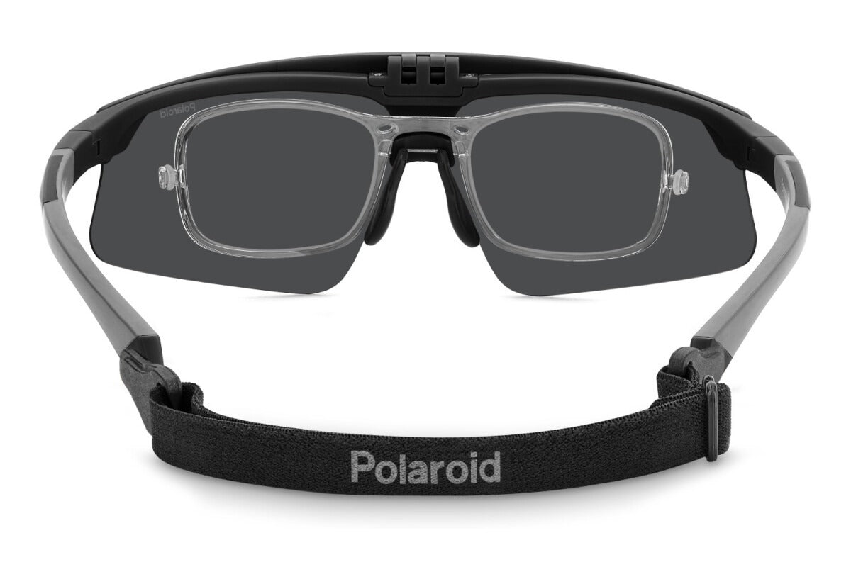 Polaroid Lentes de Sol, Marco Negro/Gris — Caballero