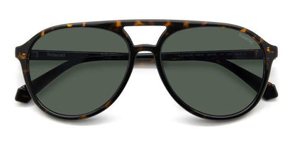 Polaroid Lentes de Sol, Marco Habana — Unisex