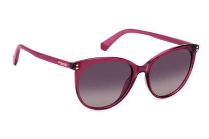 Polaroid Lentes de Sol, Marco Rosa Fuerte — Dama