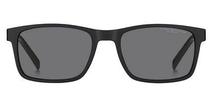 Tommy Hilfiger Lentes de Sol, Marco Negro, Polarizados — Caballero