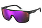 Under Armour Lentes de Sol, Marco Negro, Espejo Rosa — Caballero