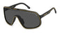 Carrera Lentes de Sol, Marco Negro con Dorado — Caballero