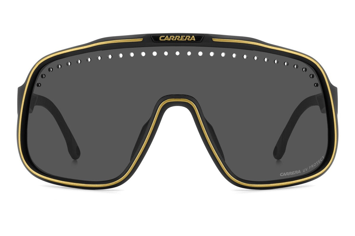 Carrera Lentes de Sol, Marco Negro con Dorado — Caballero