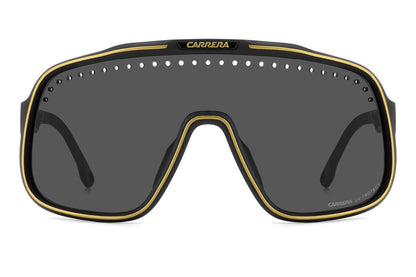 Carrera Lentes de Sol, Marco Negro con Dorado — Caballero