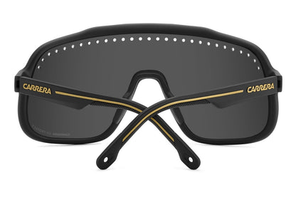 Carrera Lentes de Sol, Marco Negro con Dorado — Caballero
