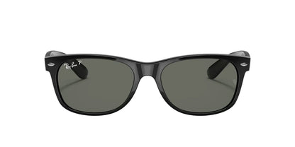 Ray-Ban Wayfarer Classic, Marco Negro, Cristal Verde — Unisex