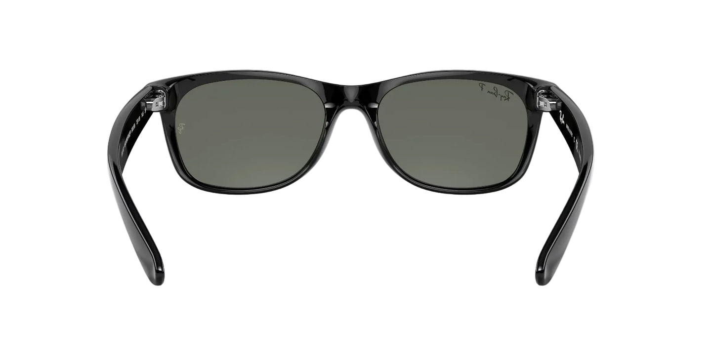Ray-Ban Wayfarer Classic, Marco Negro, Cristal Verde — Unisex