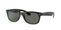 Ray-Ban Wayfarer Classic, Marco Negro, Cristal Verde — Unisex