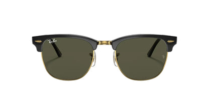 Ray-Ban Clubmaster Classic, Marco Negro/Dorado — Unisex