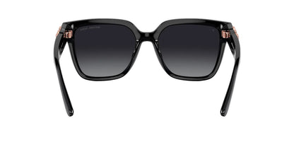 Michael Kors Lentes de Sol, Marco Negro Pulido, Espejo Sapphire — Dama