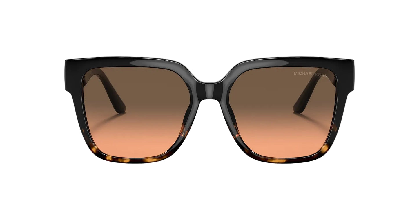 Michael Kors Lentes de Sol, Marco Negro/Carey, Naranja Degradado — Dama