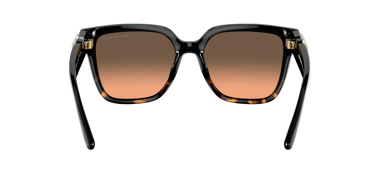 Michael Kors Lentes de Sol, Marco Negro/Carey, Naranja Degradado — Dama