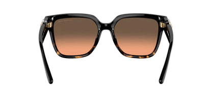 Michael Kors Lentes de Sol, Marco Negro/Carey, Naranja Degradado — Dama