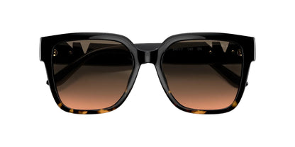 Michael Kors Lentes de Sol, Marco Negro/Carey, Naranja Degradado — Dama