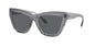 Michael Kors Lentes de Sol, Marco Azul Traslúcido — Dama