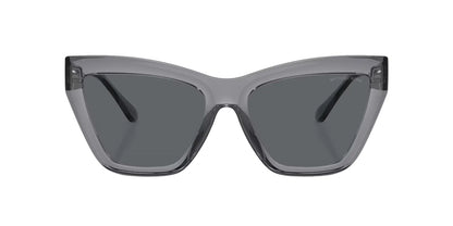 Michael Kors Lentes de Sol, Marco Azul Traslúcido — Dama