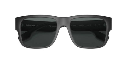 Burberry Lentes de Sol, Marco Negro Mate — Caballero