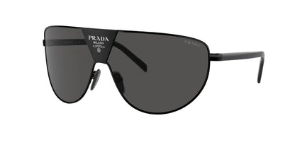 Prada Lentes de Sol, Marco Metal Negro — Caballero